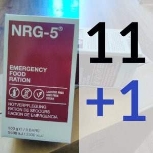 12 sztuk NRG5 w cenie 11 (1 gratis, 8,3% taniej)